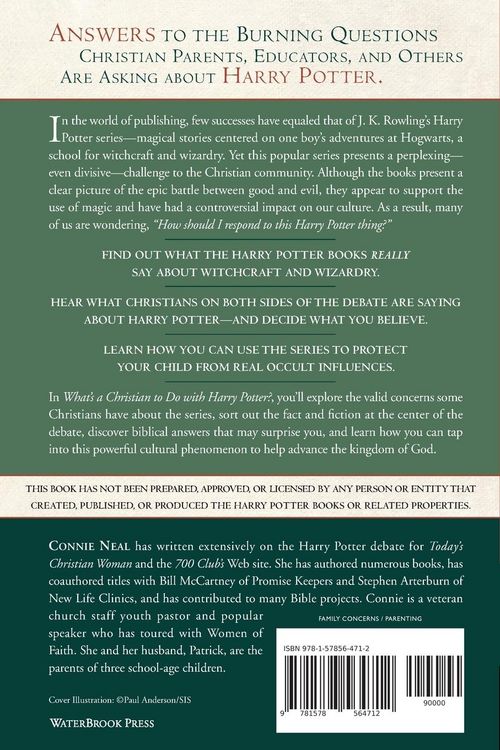 Produktbild: What's a Christian to Do with Harry Potter?