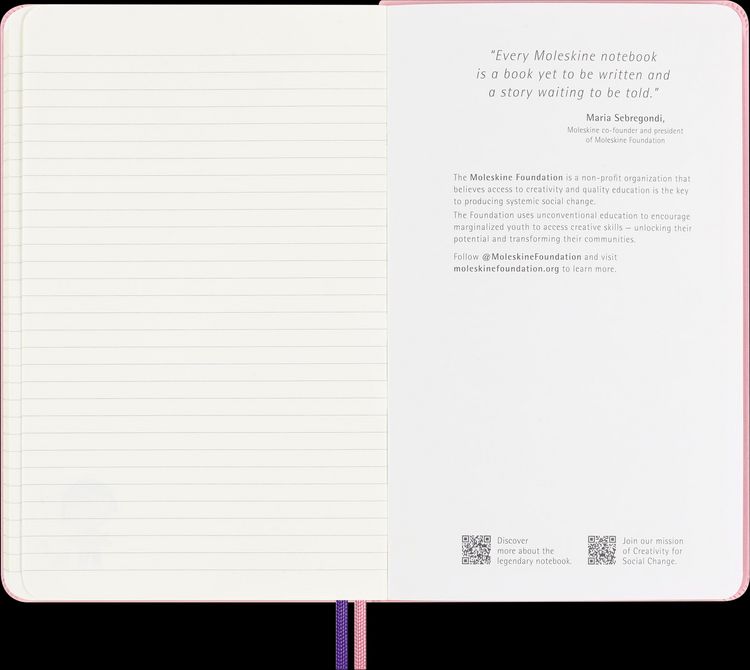 Produktbild: Moleskine Sakura Notizbuch, Large/A5, Liniert, Fester Einband