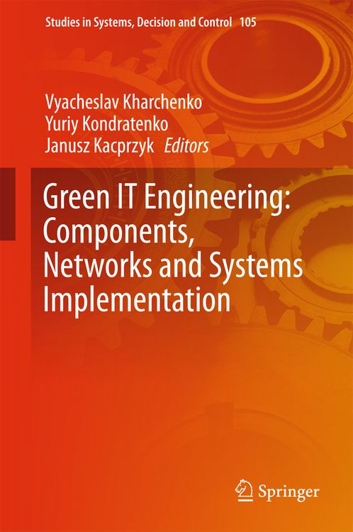 Produktbild: Green IT Engineering: Components, Networks and Systems Implementation