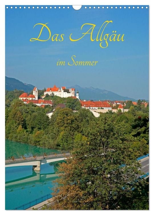 Produktbild: Das Allg&auml;u im Sommer (Wandkalender 2027 DIN A3 hoch), CALVENDO Monatskalender