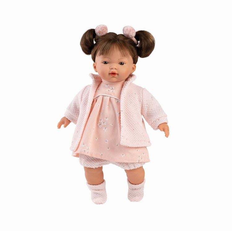 Produktbild: Babypuppe Vera br&uuml;nett rosa 33cm