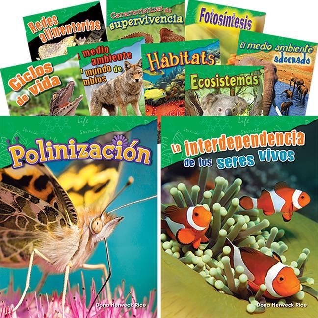 Produktbild: Let's Explore Life Science Grades 2-3 Spanish, 10-Book Set