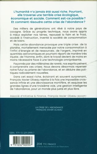 Produktbild: La crise de l'abondance