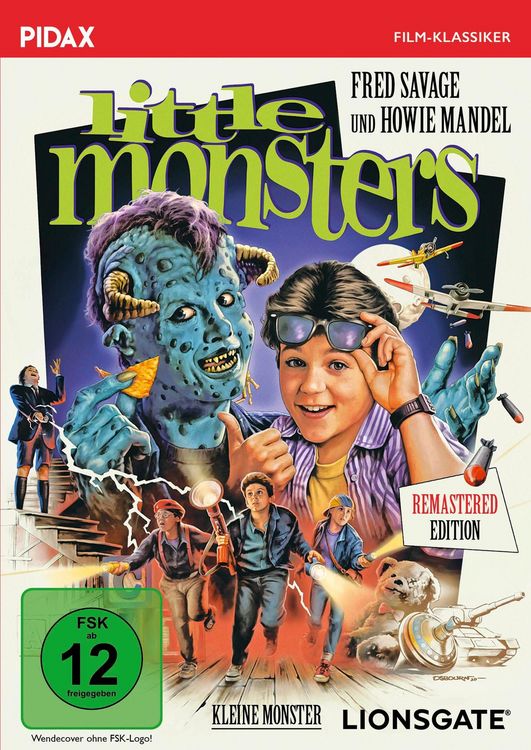 Produktbild: Little Monsters - Kleine Monster - Remastered Edition / Kult-Horrorkom&ouml;die mit Fred Savage (bekannt aus der Kultserie &bdquo;Wunderbare Jahre&ldquo;) (Pidax Serien-Klassiker)