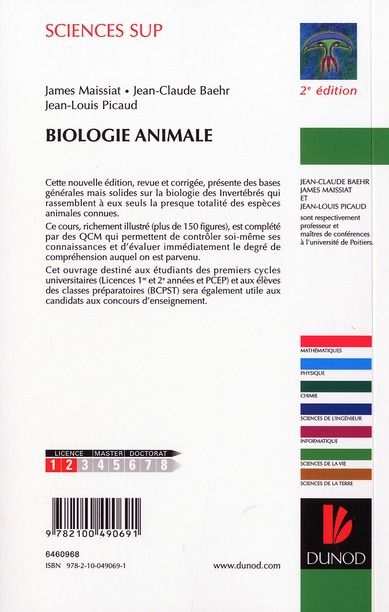 Produktbild: Invertebres - 2eme edition
