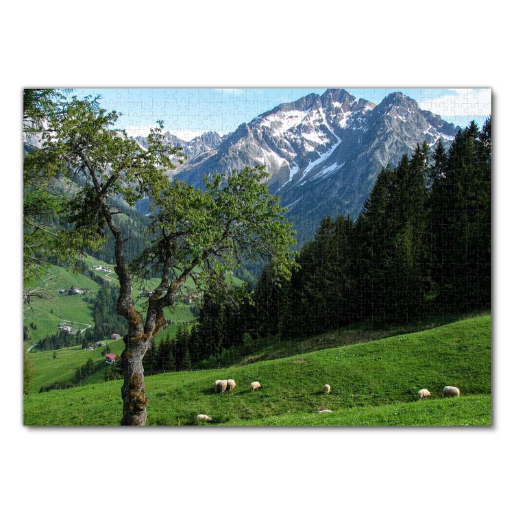 Produktbild: Lais Puzzle Kleinwalsertal 1000 Teile