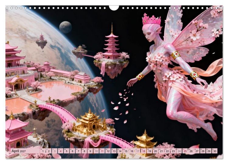Produktbild: K&ouml;niginnen des Spektrums (Wandkalender 2027 DIN A3 quer), CALVENDO Monatskalender