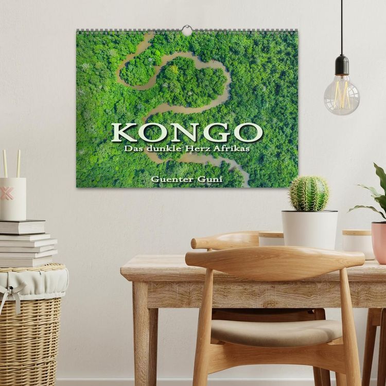 Produktbild: KONGO - das dunkle Herz Afrikas (Wandkalender 2027 DIN A3 quer), CALVENDO Monatskalender