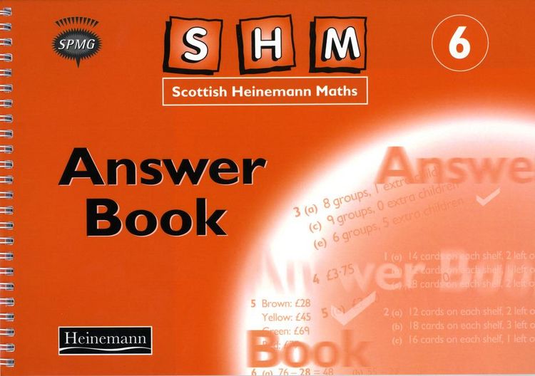 Produktbild: Scottish Heinemann Maths 6: Answer Book