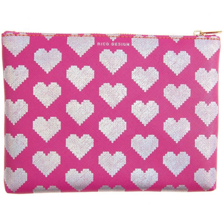 Produktbild: Etui L Futschikato, Herzen, 20 x 15 cm