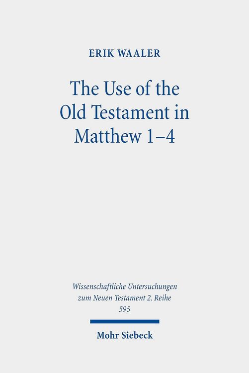 Produktbild: The Use of the Old Testament in Matthew 1-4