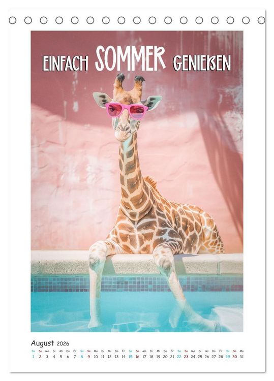Produktbild: Lach Dich fit ! (Tischkalender 2026 DIN A5 hoch), CALVENDO Monatskalender