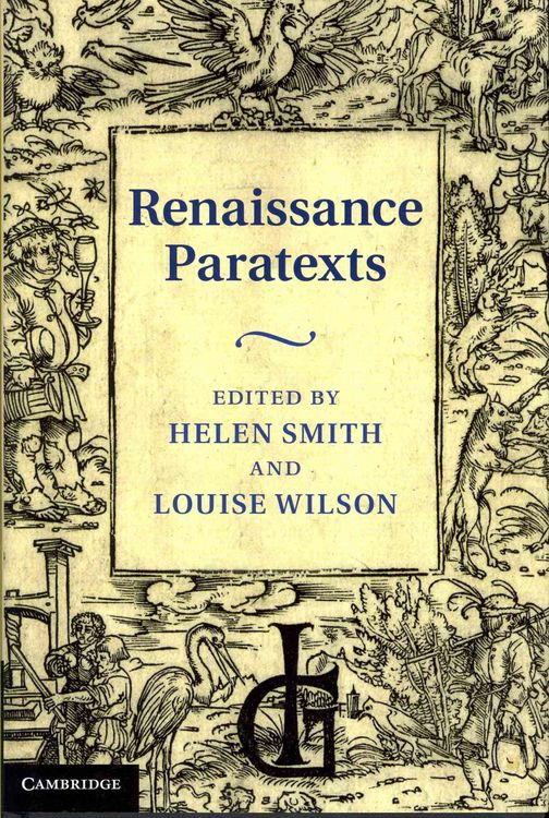 Produktbild: Renaissance Paratexts