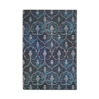 Produktbild: Softcover Notizbuch Samtblau, Mini, Liniert