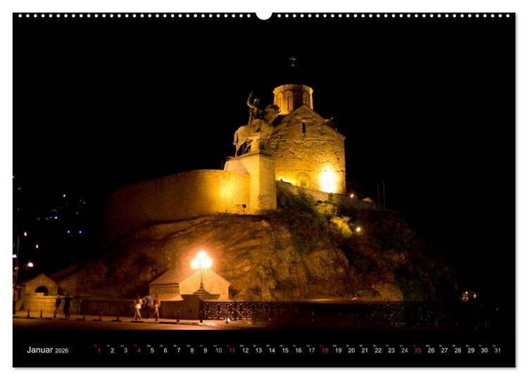 Produktbild: Impressionen aus Georgien (Wandkalender 2026 DIN A2 quer), CALVENDO Monatskalender