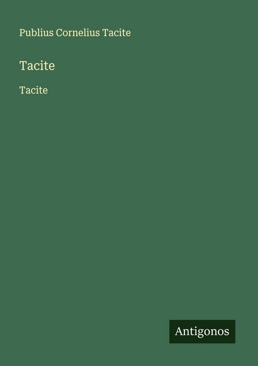 Produktbild: Tacite