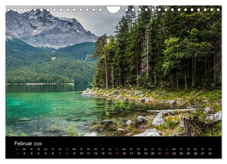 Produktbild: Traumlandschaft Werdenfelser Land - Teil II (Wandkalender 2026 DIN A4 quer), CALVENDO Monatskalender