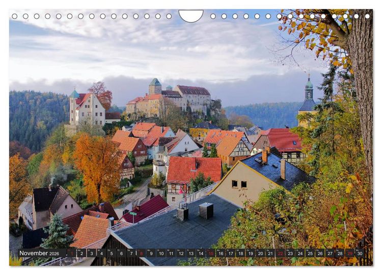 Produktbild: Die Sch&ouml;nheit der S&auml;chsischen Schweiz (Wandkalender 2026 DIN A4 quer), CALVENDO Monatskalender
