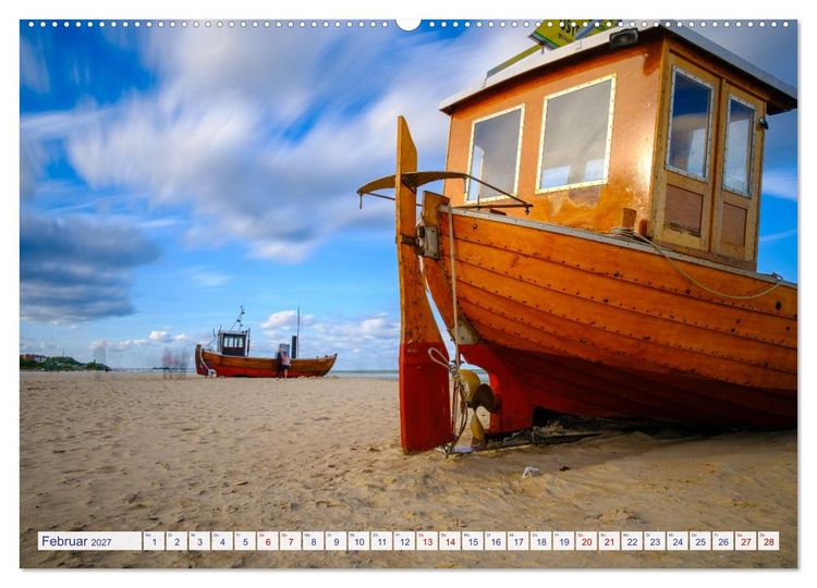 Produktbild: feeling Ostsee (hochwertiger Premium Wandkalender 2027 DIN A2 quer), Kunstdruck in Hochglanz