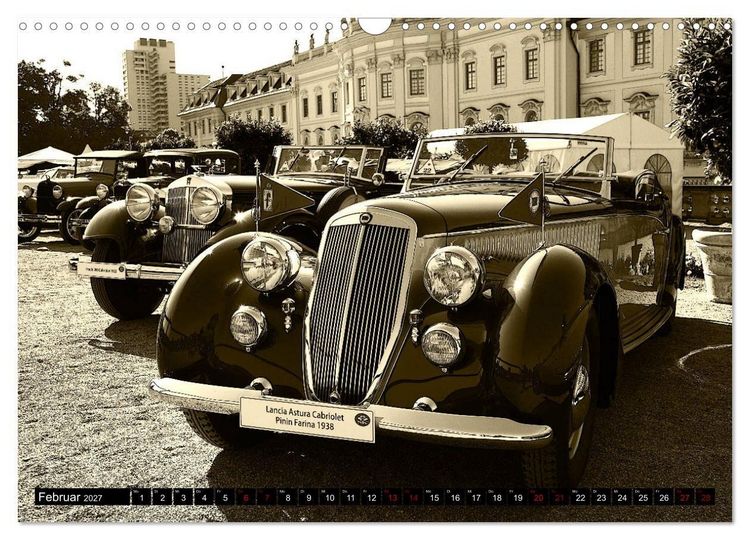 Produktbild: Klassische Automobile (Wandkalender 2027 DIN A3 quer), CALVENDO Monatskalender