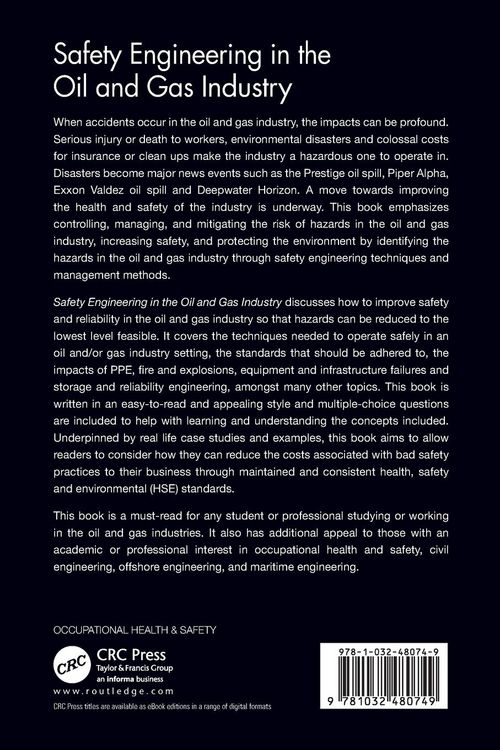 Produktbild: Safety Engineering in the Oil and Gas Industry