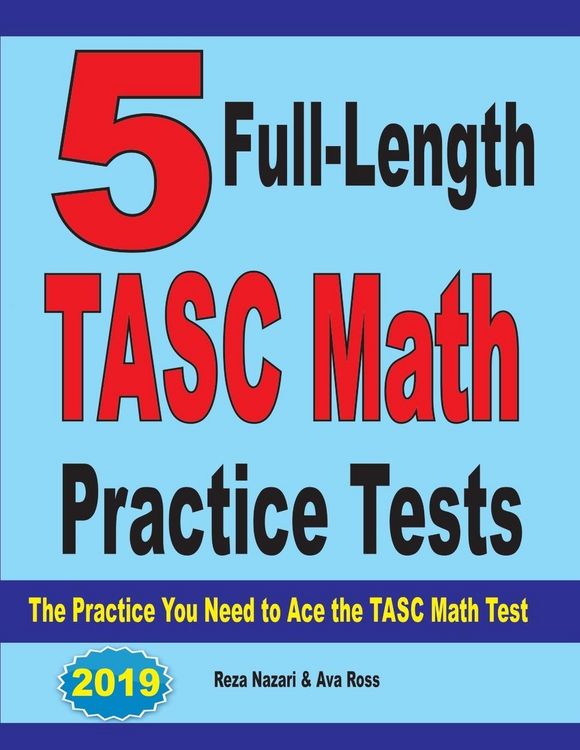 Produktbild: 5 Full-Length TASC Math Practice Tests