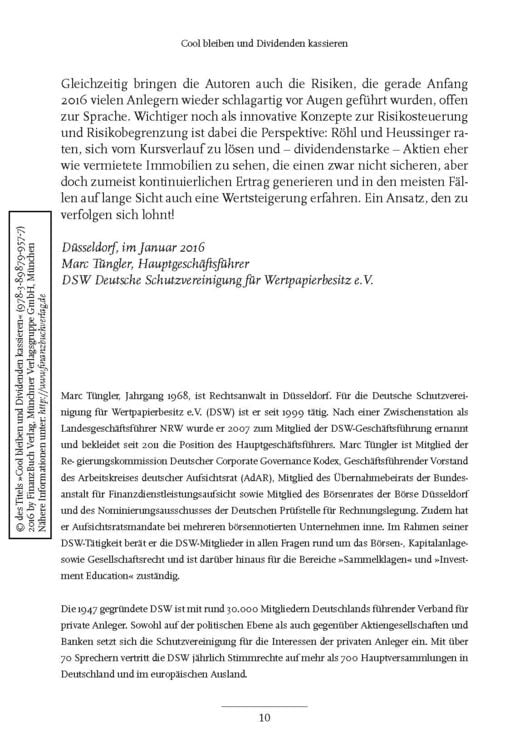 Produktbild: Cool bleiben und Dividenden kassieren