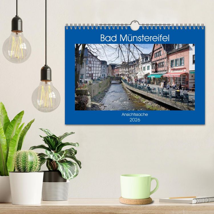 Produktbild: Bad M&uuml;nstereifel - Ansichtssache (Wandkalender 2026 DIN A4 quer), CALVENDO Monatskalender