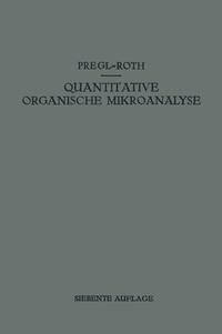 Produktbild: Quantitative Organische Mikroanalyse
