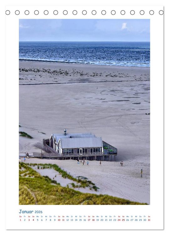 Produktbild: Texel - Momente die verzaubern (Tischkalender 2026 DIN A5 hoch), CALVENDO Monatskalender