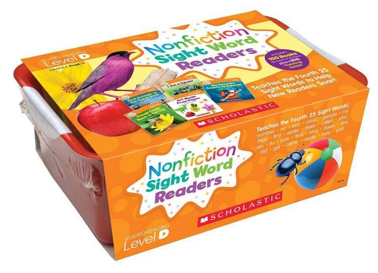 Produktbild: Nonfiction Sight Word Readers Classroom Tub Level D