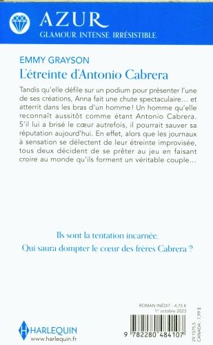 Produktbild: L'&eacute;treinte d'Antonio Cabrera