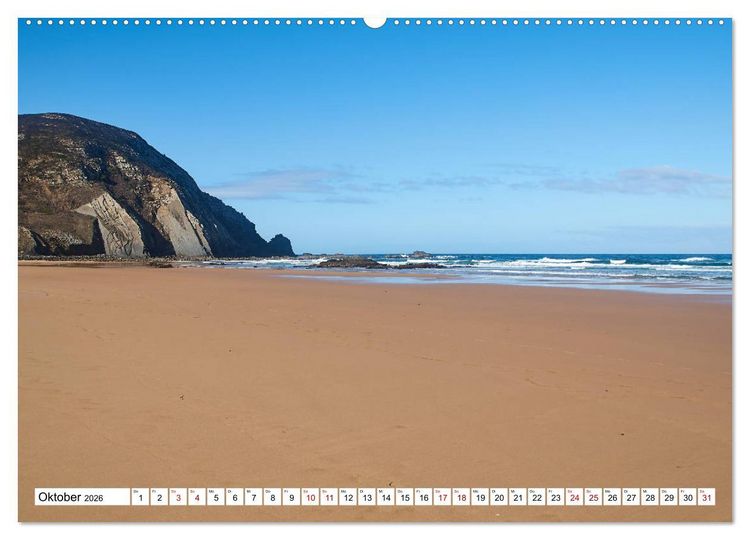 Produktbild: Algarve - Die wilde Westk&uuml;ste Costa Vicentina (Wandkalender 2026 DIN A2 quer), CALVENDO Monatskalender