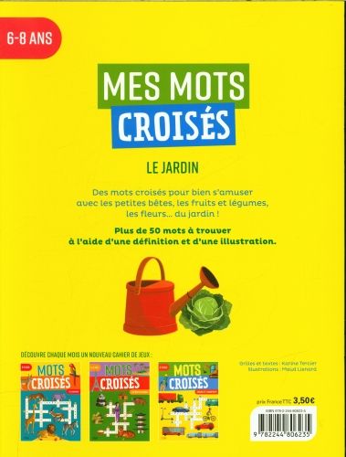 Produktbild: Mots crois&eacute;s : le jardin : 6-8 ans