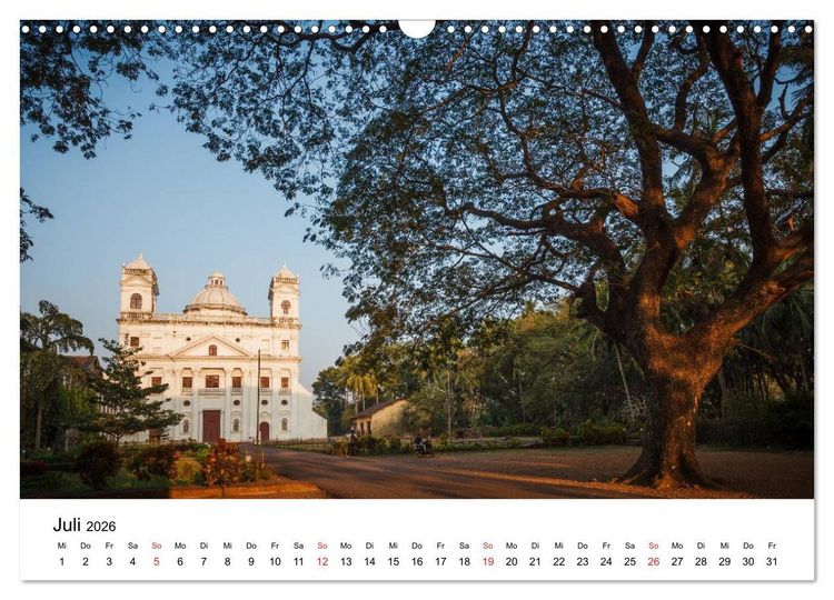 Produktbild: Indien: Menschen &bull; Farben &bull; Religionen (Wandkalender 2026 DIN A3 quer), CALVENDO Monatskalender