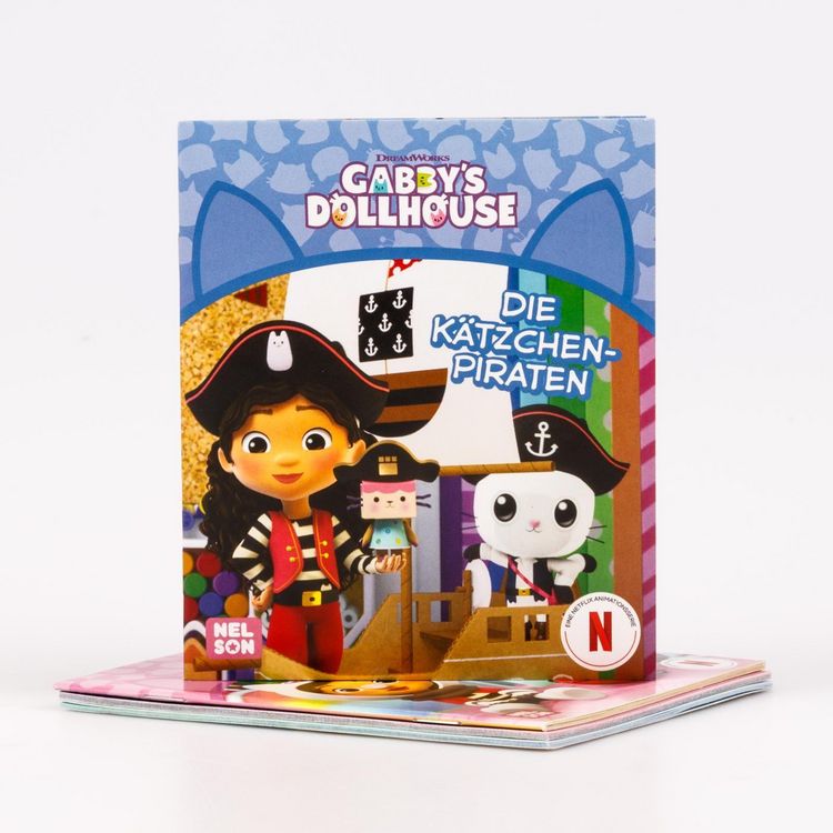 Produktbild: Nelson Mini-B&uuml;cher: 4er Gabby's Dollhouse 9-12