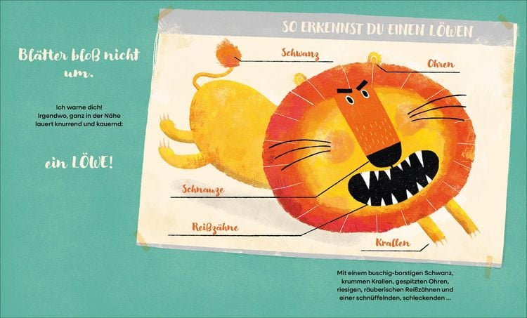 Produktbild: Hilfe, in diesem Buch steckt ein L&ouml;we!