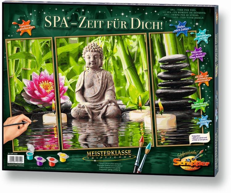 Produktbild: Schipper Malen-nach-Zahlen - Zeit für Dich! Triptychon