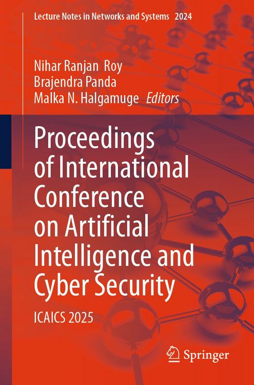 Produktbild: Proceedings of International Conference on Artificial Intelligence and Cyber Security