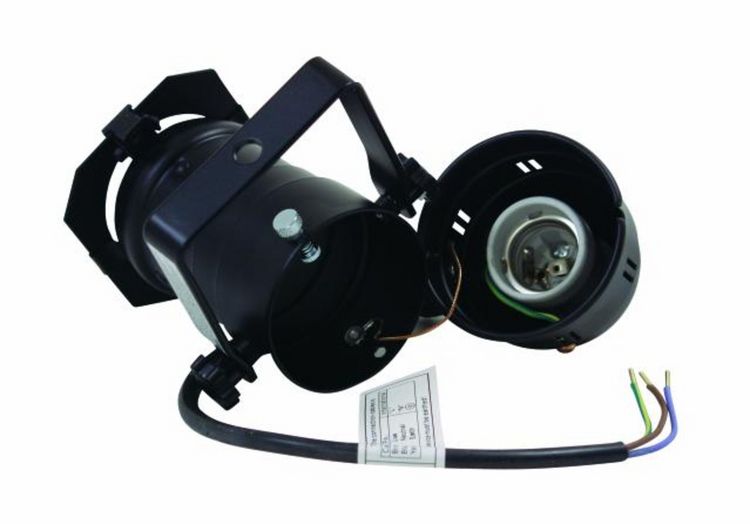 Produktbild: Eurolite PAR-20 Spot Halogen-PAR-Scheinwerfer Schwarz
