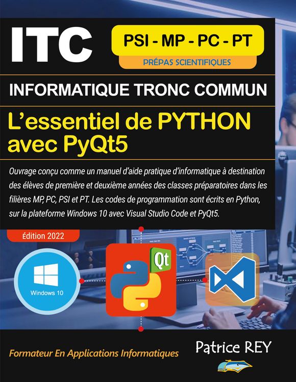 Produktbild: ITC - MPSI - Essentiel De Python Avec PyQt5