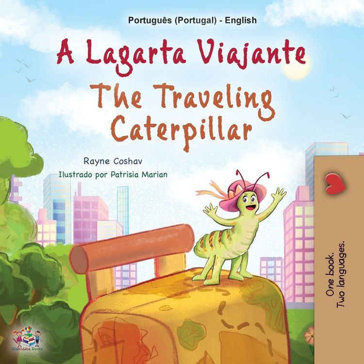 Produktbild: The Traveling Caterpillar (Portuguese English Bilingual Book for Kids - Portugal)