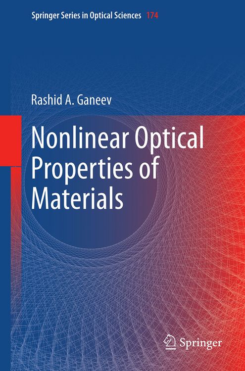 Produktbild: Nonlinear Optical Properties of Materials