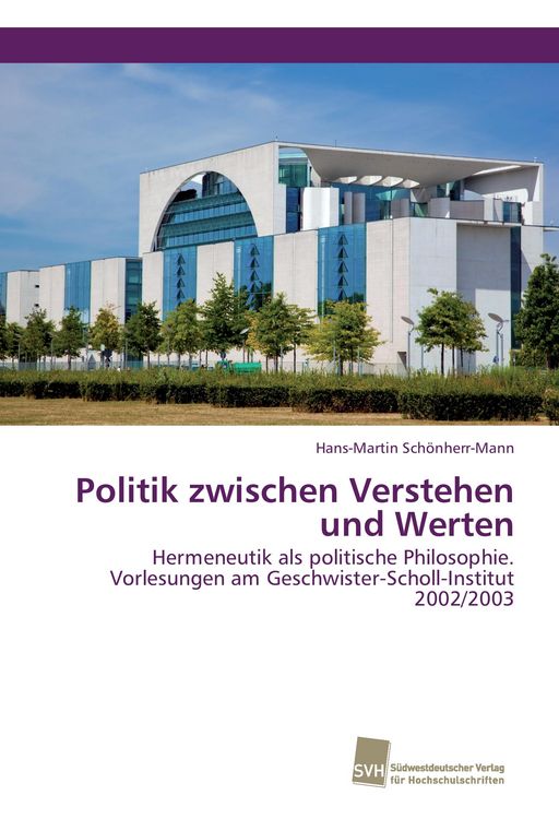 Produktbild: Politik zwischen Verstehen und Werten