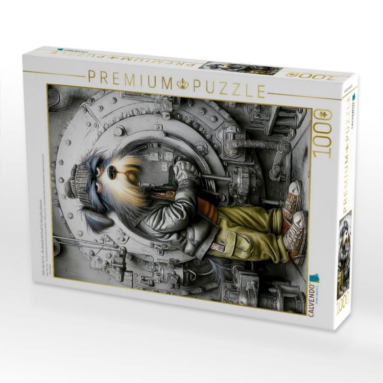 Produktbild: CALVENDO Puzzle Voila, hier bin ich - die absolute Fachkraft f&uuml;r Dampfdruckkessel | 1000 Teile Lege-Gr&ouml;&szlig;e 64x48cm Foto-Puzzle f&uuml;r gl&uuml;ckliche Stunden