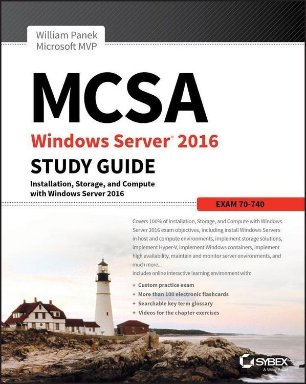 Produktbild: MCSA Windows Server 2016 Study Guide