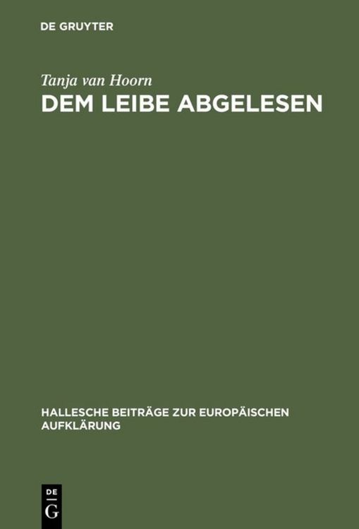 Produktbild: Dem Leibe abgelesen
