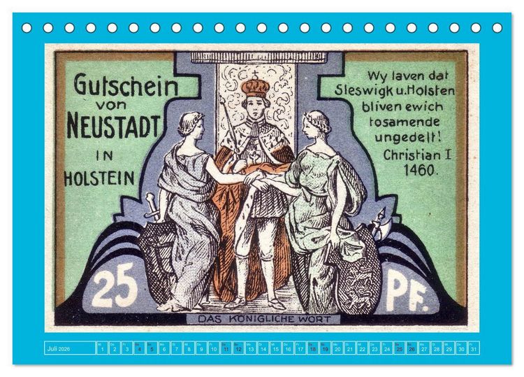 Produktbild: Gru&szlig; aus Neustadt in Holstein (Tischkalender 2026 DIN A5 quer), CALVENDO Monatskalender