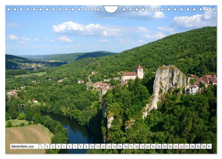 Produktbild: Collection Terre LOT (Calendrier mural 2026 DIN A4 vertical), CALVENDO calendrier mensuel
