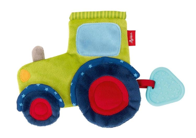 Produktbild: sigikid 42301 - Knistertuch Traktor Kinderbunt